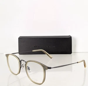 Brand New Authentic MASUNAGA Eyeglasses GMS 828 #13 Gunmetal 46mm Frame - Picture 1 of 7