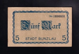 F.C. ALEMANIA GERMANY , 5 MARCOS 1918 , SILESIA , MBC (VF) . - Bild 1 von 2