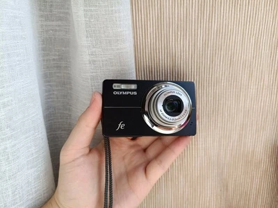 🔥Olympus FE-5000 Black 10.0MP digital compact camera WORKing FULL Set🔥 - Image 1 of 4