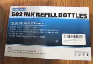 Epson EcoTank Refill Ink Bottles 5pk 502 Ink - Afbeelding 1 van 3