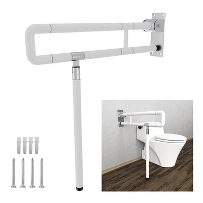 Wandstützgriff Stützhilfe WC Toiletten Stützklappgriff Haltegriff Toiletten 60cm - Bild 1 von 4