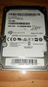 Sky Q Humax ESd 160C ESd 160s & VE Seagate 1TB disco duro 2,5 pulgadas para HUMAX - Imagen 1 de 1