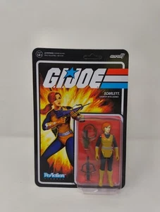 Scarlett G.I. Modellino Joe Super 7 Reaction 3,75 pollici - Foto 1 di 2