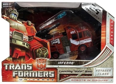 Transformers Universe Autobot Inferno Voyager Class Action Figure NEW 2008 - Image 1 of 4