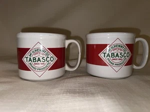 Tabasco Brand Coffee Mug Tea Cup Soup Mug McIlhenny Co Hot Sauce Avery Island - Bild 1 von 9