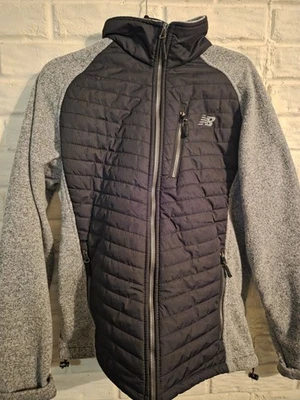 New Balance M Black Coat Mens  - Image 1 of 4