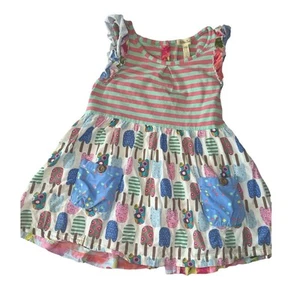 Matilda Jane Looks Like Funsicle- Size 10 Tunic Top Popsicles Summer Fun - Picture 1 of 7