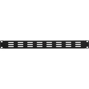 Blank Rack Mount Panel IT Server Network Spacer Slotted Venting - Picture 1 of 3