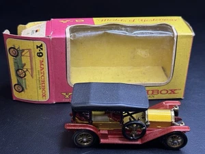 DIE CAST " 1912 SIMPLEX MODELS OF YESTERYEAR " MATCHBOX (Y9) - Foto 1 di 9