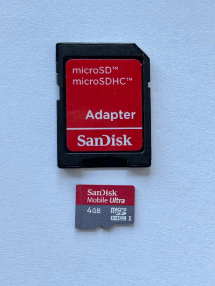 SanDisk Mobile Ultra 4 GB MicrroSDHC1 with Adapter - Image 1 of 1