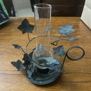 Medaille Blatt Vase Kerzenhalter - Bild 1 von 8