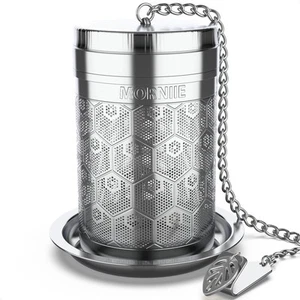 Tea Infuser for Loose Tea, Extra Fine Mesh Tea Strainer, 304 Stainless Steel ... - Picture 1 of 7