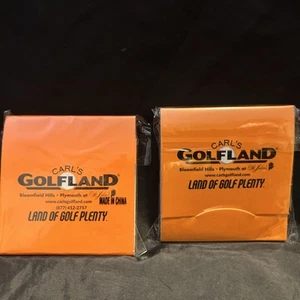 CARL'S GOLFLAND GOLF BALL TEE PLACE MARKER NEW SEALED 4 IN PACK - 3 Packs - Picture 1 of 2