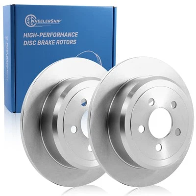 New Rear Disc Rotors For Dodge Nitro Jeep Liberty 53044 - Image 1 of 4