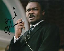 DAVID OYELOWO signed (SELMA) MOVIE 8X10 photo *Dr Martin Luther King* W/COA #6