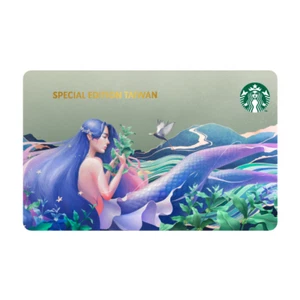 Starbucks Taiwan Kangqiao store 1st anniversary gift card- Siren - Picture 1 of 1