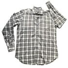 NWOT Peter Millar Collection LS Button Up Shirt Turkey Made Plaid Medium Men