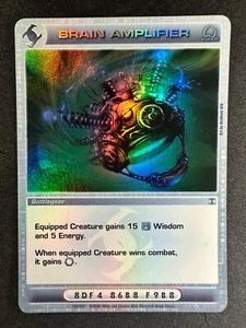 Chaotic Brain Amplifier 133/222 BTD 1st Edition Super Rare Battlegear NM/LP - Picture 1 of 2
