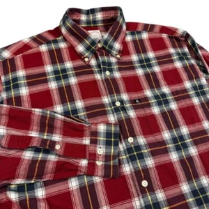 Brooks Brothers Flannel Men's Large Cotton Preppy Gorpcore Outdoor Winter Warm - Picture 1 of 7