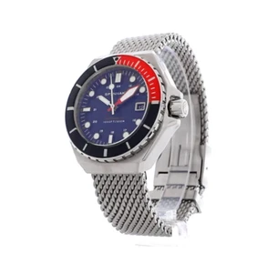 Spinnaker Dumas Herren Automatikuhr mit blauem Zifferblatt SP-5081-66 silbernes Armband - Bild 1 von 5