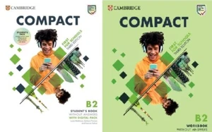 COMPACT FIRST FOR SCHOOLS Student PACK Book w Digital & Workbook NO ANSWERS @New - Picture 1 of 1