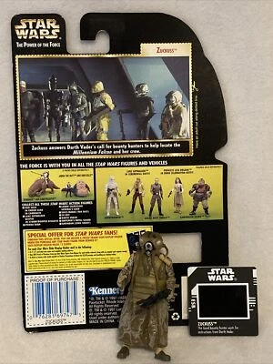 1997 Kenner Star Wars Power Of The Force Zuckuss W/Accessories  - Image 1 of 4