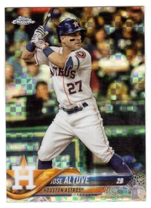 2018 TOPPS CHROME #200 JOSE ALTUVE XFRACTOR - Picture 1 of 1