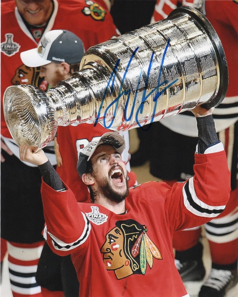 Chicago Blackhawks Antoine Vermette Copa Autografiada Firmada 8x10 Foto Certificado de Autenticidad #1 Foto 1 de 1