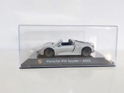 Porsche 918 Spyder Grigio del 2013 - Supercars Collection 1/43 - Immagine 1 di 2