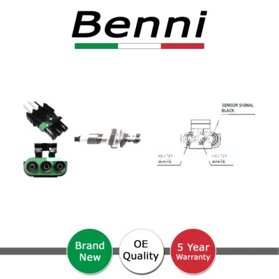 Sensore ossigeno Benni Lambda adatto a Renault Megane Clio Vauxhall Omega Frontera #2 - Immagine 1 di 2