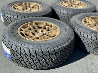 17" Wheels 265/70R17 Tires fit TRD PRO Toyota 4runner Tacoma Tundra Sequoia rims - Image 1 of 4