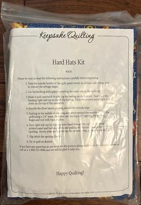 Kit de sombreros duros para acolchado de recuerdo Foto 1 de 4