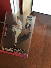 1996 Sportflix Double Take Hideo Nomo Greg Maddux #5 HOF RARE NICE 