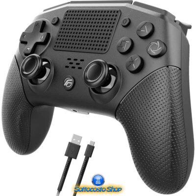 CONTROLLER PS4 WIRELESS SENZA FILI PAD PLAYSTATION COMPATIBILE PER CONSOLE