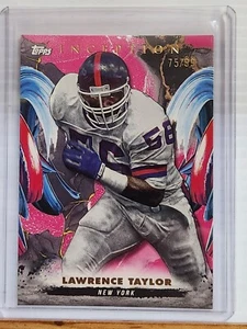 Scheda Base Calcio Lawrence Taylor 2024 Inception #’d /99 Giants - Foto 1 di 6