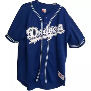 Maglia Los Angeles Dodgers Rawlings autentica Think blu uomo 54" petto fresco - Foto 1 di 6