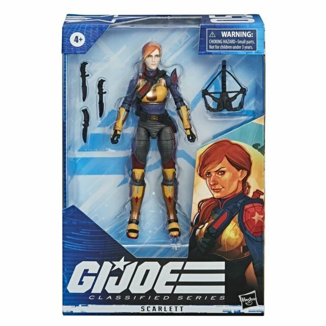 Hasbro Gi Joe Classified 6" Scarlett Action Figure
