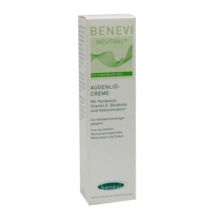 Benevi Neutral Augenlid-Creme · 15 ml · PZN 03069239 951174