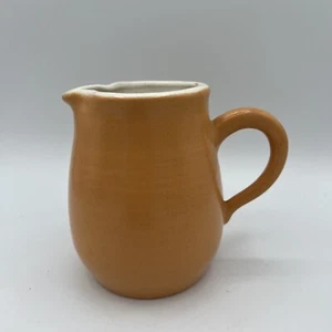 Franciscan Sierra Sand Creamer Small Pitcher 12 oz Orange/Peach 4 1/4" - Picture 1 of 5
