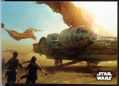 2015 Star Wars The Force Awakens Concept Art Finding The Millennium Falcon #6 - Image 1 of 2