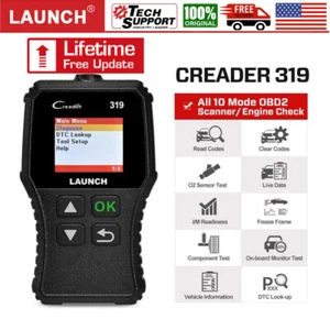 LAUNCH CR319 OBD2 Scanner Diagnostic Tool OBD LIVE DATA Freeze Frame Code Reader - Picture 1 of 12
