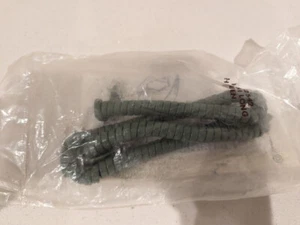 Vintage Green Western Electric Handset Cord Phone Curly(Moss) 12Ft H4DU-51-LONG - Picture 1 of 3