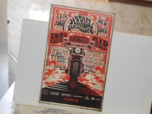 Vtg. Harley Davidson 110th Anniversary Milwaukee, WI 8/29 - 9/1, 2013 Poster - Picture 1 of 7