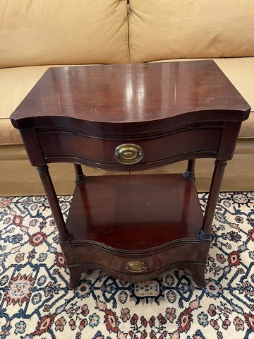 Drexel New Travis Court Mahogany Night Stand or Bedside Table #4 Cover