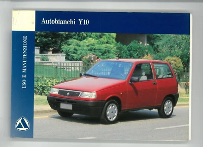 Libretto uso e manutenzione Autobianchi Lancia Y10 - Immagine 1 di 4