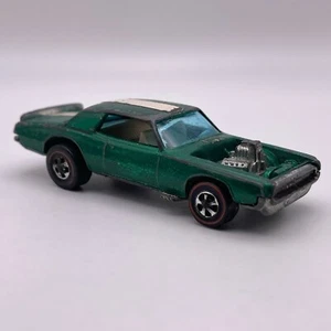 Vintage 1970 Hot Wheels Redline Spoilers TNT-Bird Spectraflame Green Hong Kong - Picture 1 of 7