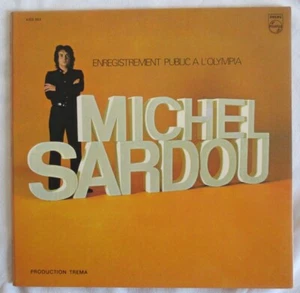 MICHEL SARDOU - LP "ENREGISTREMENT PUBLIC À L'OLYMPIA" - Picture 1 of 2