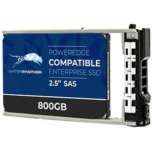 WaterPanther 800GB SAS 12Gb/s 2.5" Enterprise SSD G11 G12 G13 Health 90% to 100% - Afbeelding 1 van 2