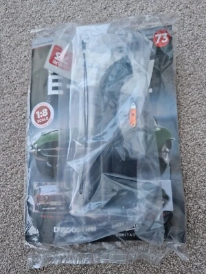 1/8 DEAGOSTINI BUILD YOUR OWN THE JAGUAR E-TYPE CAR ISSUE 73 INC PART - Image 1 of 2