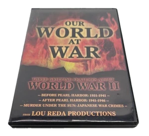 Our World At War DVD Video Movie Three Gripping Features About World War II - Picture 1 of 5